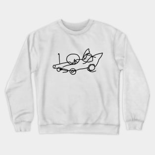 Simpson car sketch Crewneck Sweatshirt